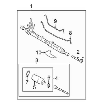 Ford OE - Steering Gear & Linkage (S / SE / SEL)
