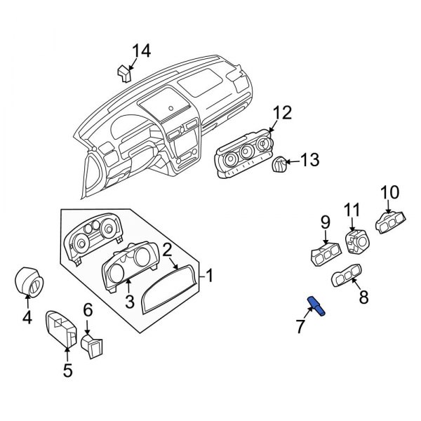 Cabin Air Temperature Sensor