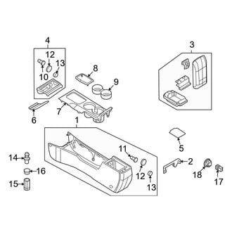 Ford OE - Console (Console & Components)