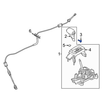 Ford OE - Automatic Transmission Shift Lever Knob Screw
