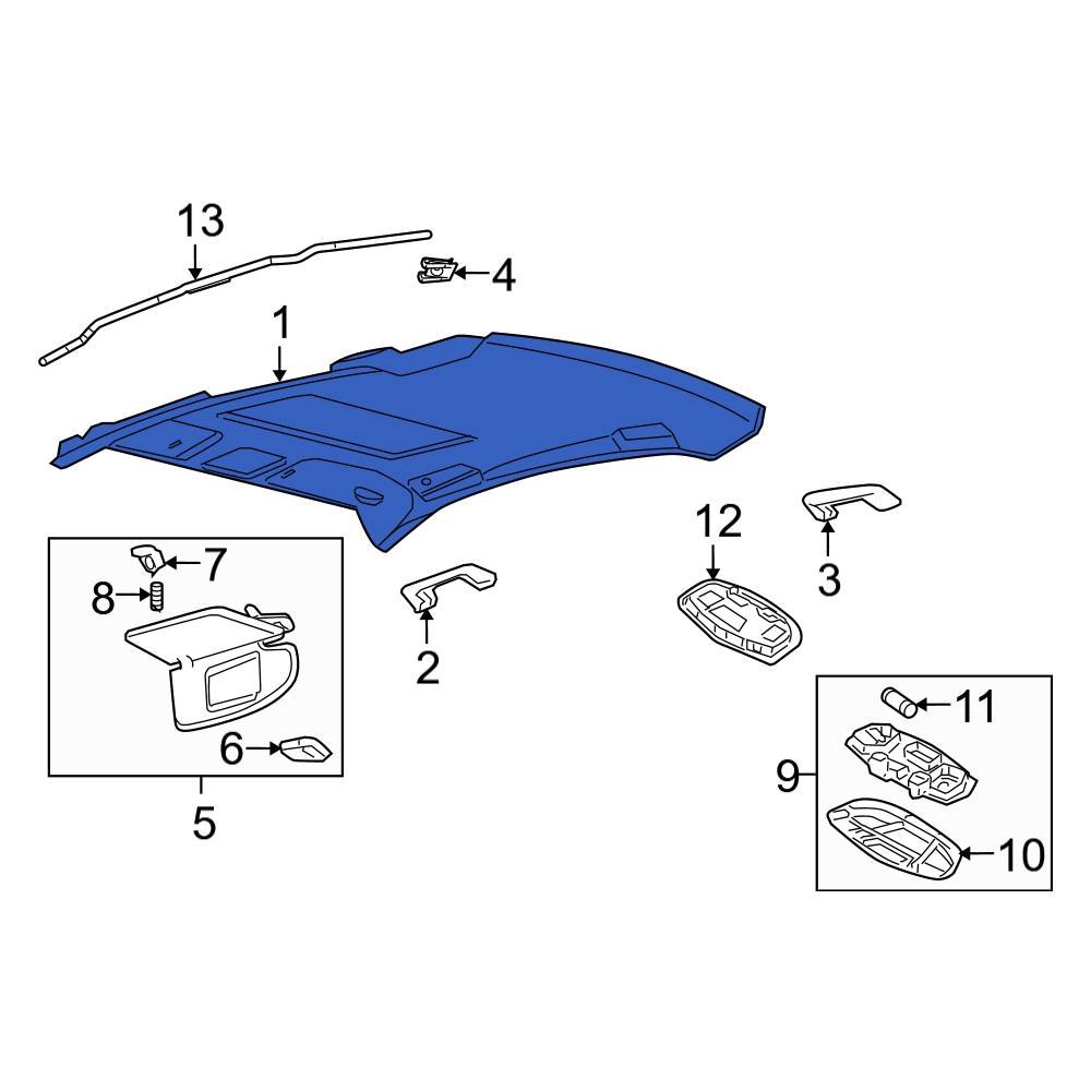 ford-oe-6e5z5451916da-headliner