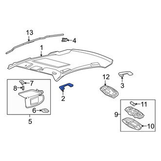 Ford OE - Front Right Interior Grab Bar