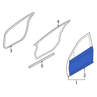 Ford OE - Rear Right Outer Door Outer Panel