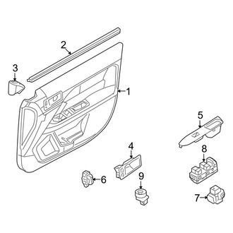 Ford OE - Front Door - Interior Trim
