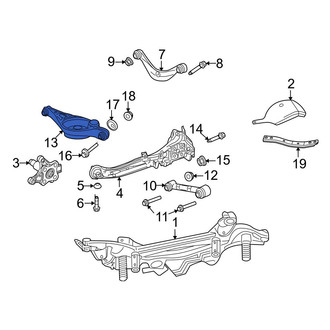 Ford OE - Rear Right Lower Suspension Control Arm