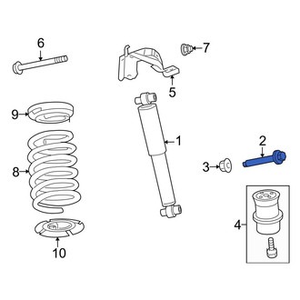 Ford OE - Lower Suspension Shock Absorber Bolt