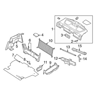 Ford OE - Rear Body & Floor - Interior Trim