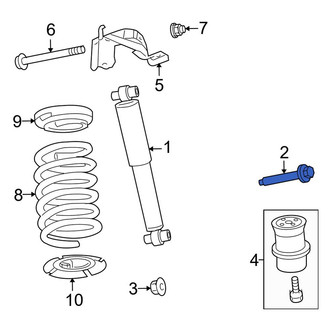 Ford OE - Lower Suspension Shock Absorber Bolt