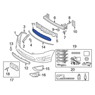 Ford OE - Front Grille