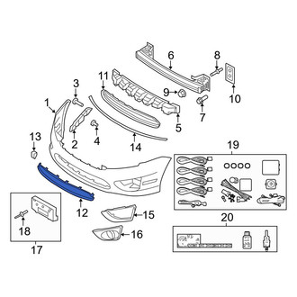 Ford OE - Front Grille Molding