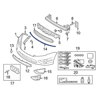 Ford OE - Front Valance Panel