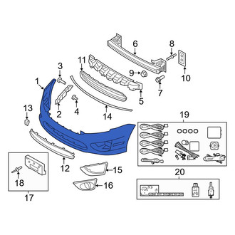 Ford OE - Front Bumper Cover