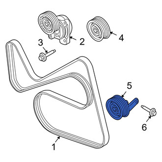 Ford OE - Accessory Drive Belt Idler Pulley