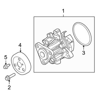 Ford OE - Cooling - Water Pump (2.5L)