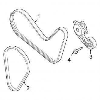 Ford fusion 2010 serpentine belt hotsell