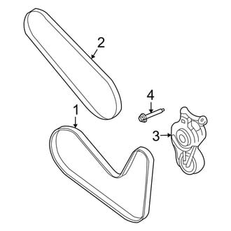 Ford OE - Cooling - Belts & Pulleys (3.5L)