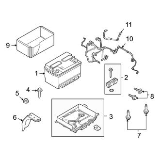 Ford OE - Electrical - Battery