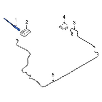 Ford OE - Radio Antenna Mast
