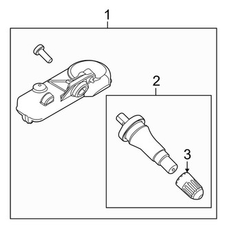 Ford OE - Electrical - Tire Pressure Monitor Components (S / SE / SEL / Sport)