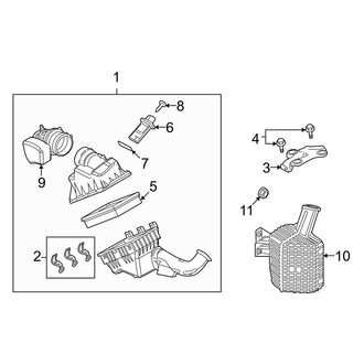 Ford OE - Engine - Air Intake (2.5L)
