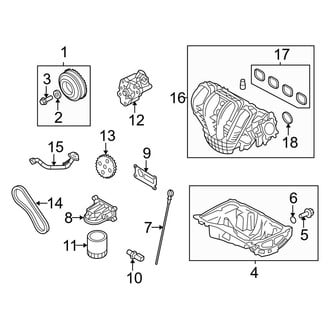 Ford OE - Engine Parts (2.5L)
