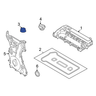 Ford OE - Engine Valve Cover Washer Seal