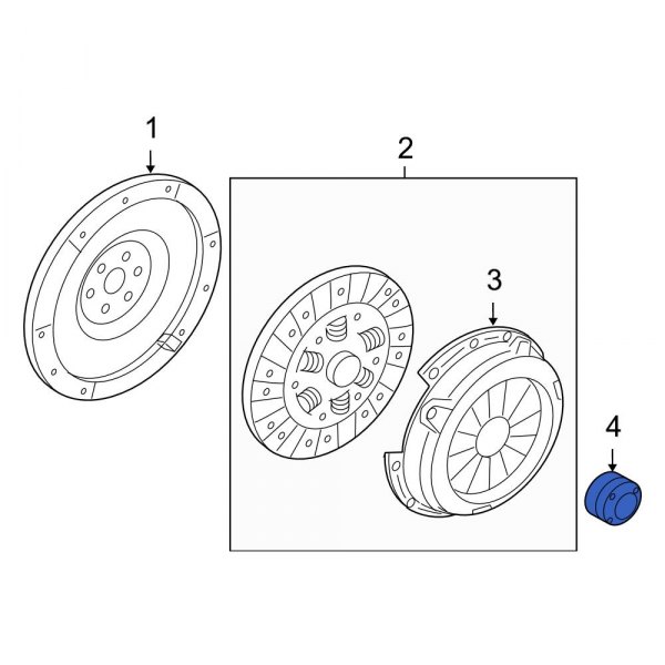 Ford OE 6E5Z7548AA Clutch Release Bearing