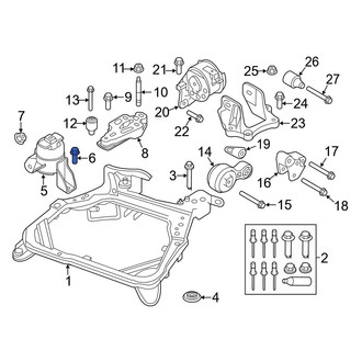 Ford OE - Engine Mount Bolt