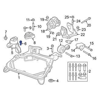 Ford OE - Engine Mount Bolt