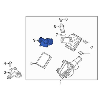 Ford OE - Engine Air Intake Hose