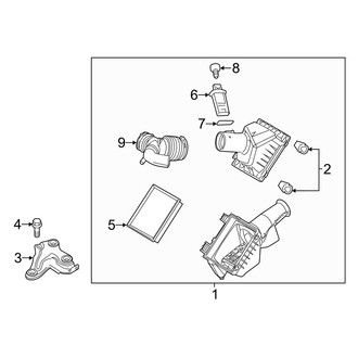 Ford OE - Engine / Transaxle - Air Intake (Flex)