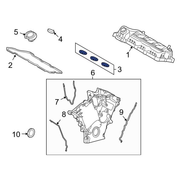 Engine Valve Cover Washer Seal