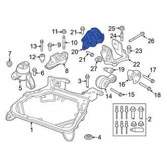 Ford OE - Upper Automatic Transmission Mount