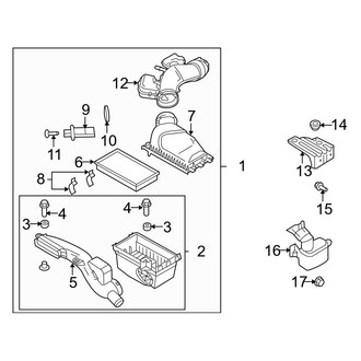Ford OE - Engine / Transaxle - Air Intake (3.5L)