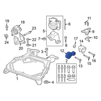 Ford OE - Lower Engine Support Rod