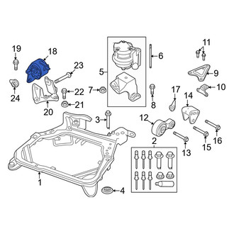 Ford OE - Upper Automatic Transmission Mount