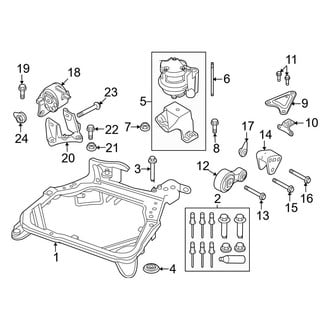 Ford OE - Engine / Transaxle - Engine & Transmission Mounting (3.5L)