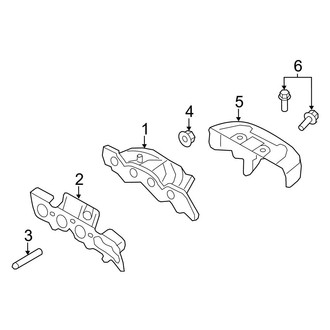 Ford OE - Exhaust System - Manifold (2.5L)