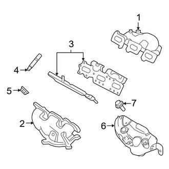 Ford OE - Exhaust System - Manifold (3.5L)