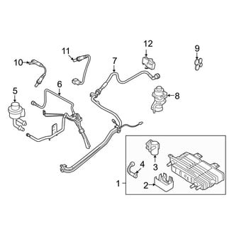 Ford OE - Emission System - Emission Components (2.5L)