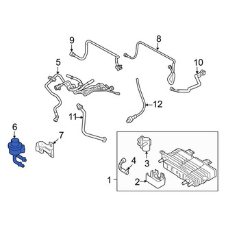 Ford OE - Vapor Canister Purge Solenoid