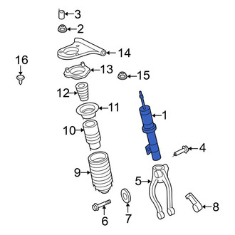 Ford OE - Front Right Suspension Strut