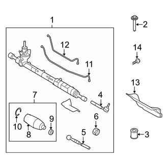 Ford OE - Steering Gear & Linkage (3.5L)