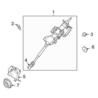 Ford OE - Steering Column Assembly (Flex / Gas)