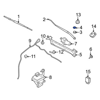 Ford OE - Right Wiper Arm Cap