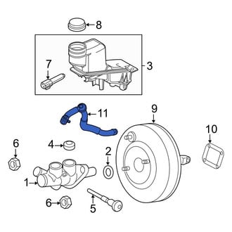Ford OE - Brake Vacuum Hose