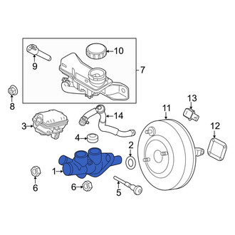 Ford OE - Brake Master Cylinder