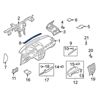 Ford OE - Dashboard Air Vent Trim