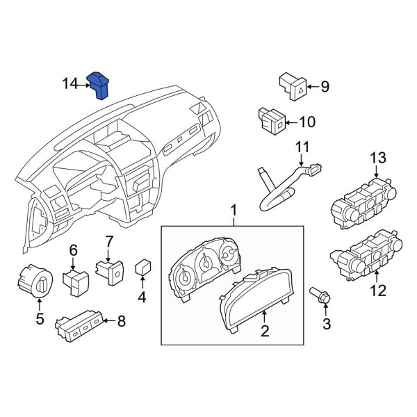 Sun Load Temperature Sensor