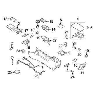 Ford OE - Console (Flex / Gas)